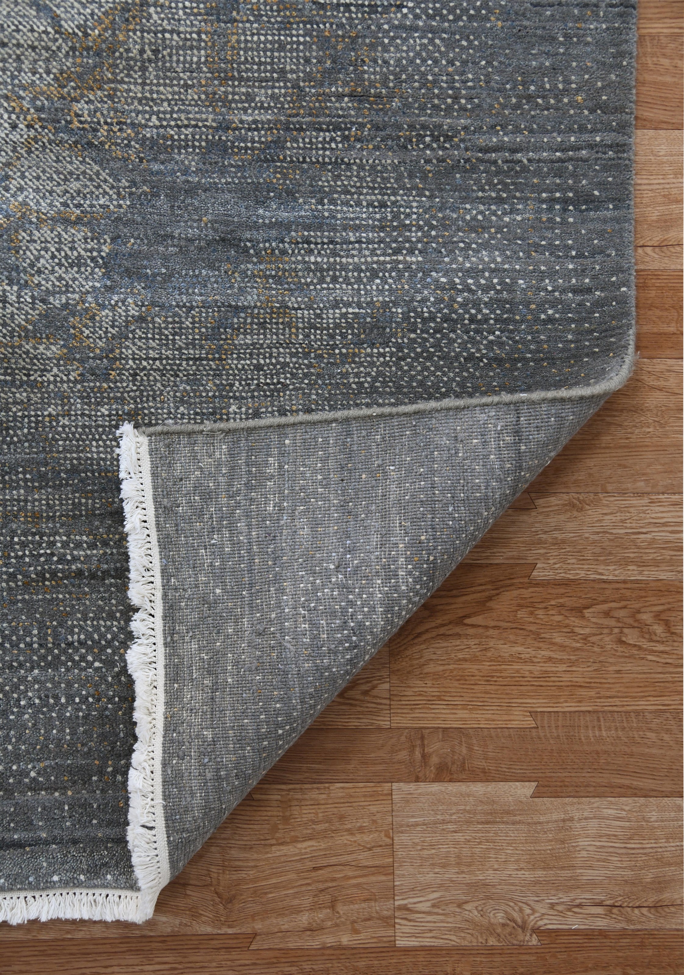 Graphite Modern Hand Knotted