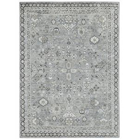 Hand Knotted Transitional