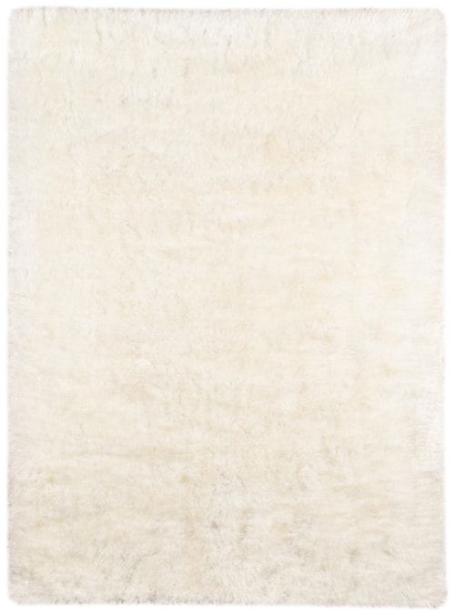  White Shag (Available in Multiple Sizes)