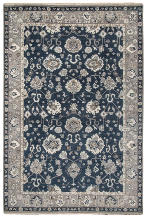 Blue Sapphire Hand Knotted Traditional (Available in Multiple Sizes)