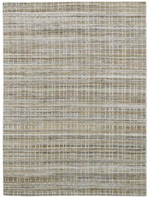 Gold Modern Hand Woven 5x8 (Available in Multiple Sizes)
