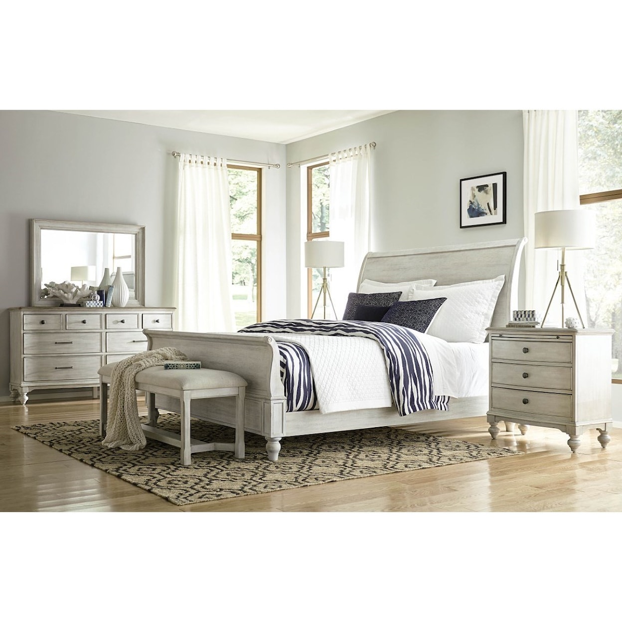 American Drew Litchfield 750 Queen Bedroom Group