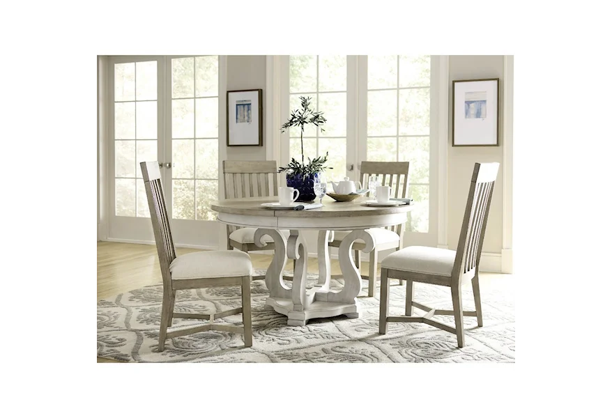 Litchfield 750 Five Piece Chair & Table Set by American Drew at Stoney Creek Furniture 