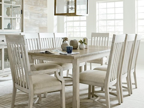 9 Piece Table & Chair Set