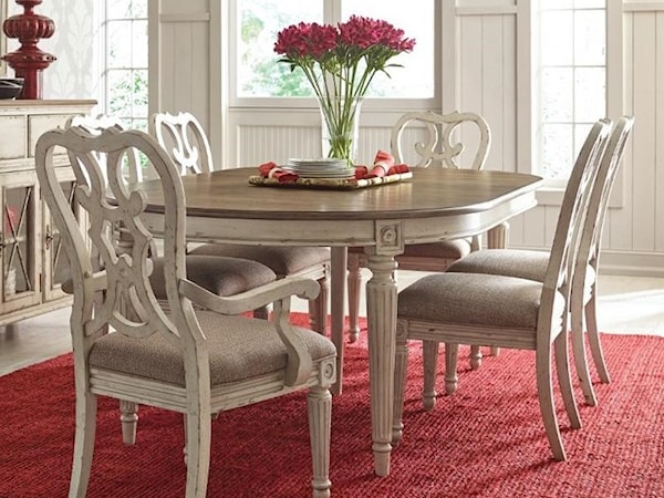 7 Piece Table & Chair Set