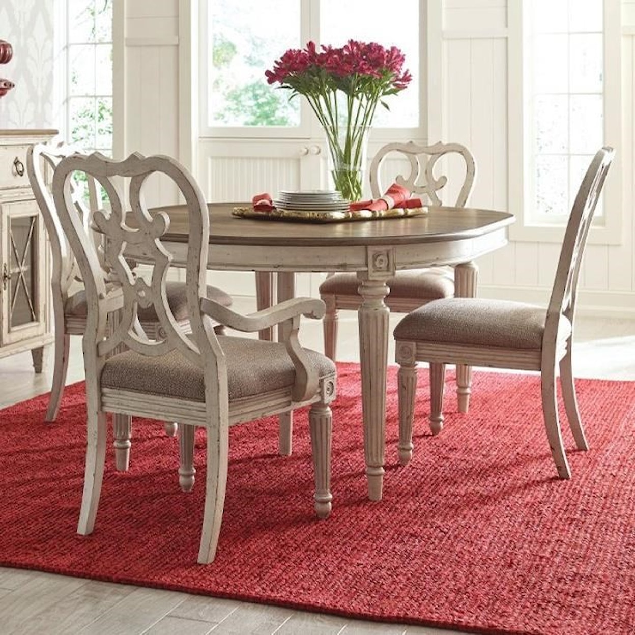 American Drew SOUTHBURY 5 Piece Table & Chair Set