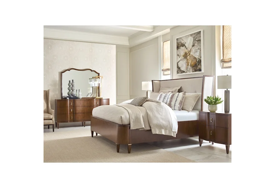 Vantage King Bedroom Group by American Drew at Stoney Creek Furniture 