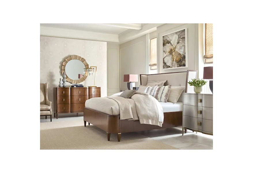 Vantage Queen Bedroom Group by American Drew at Stoney Creek Furniture 