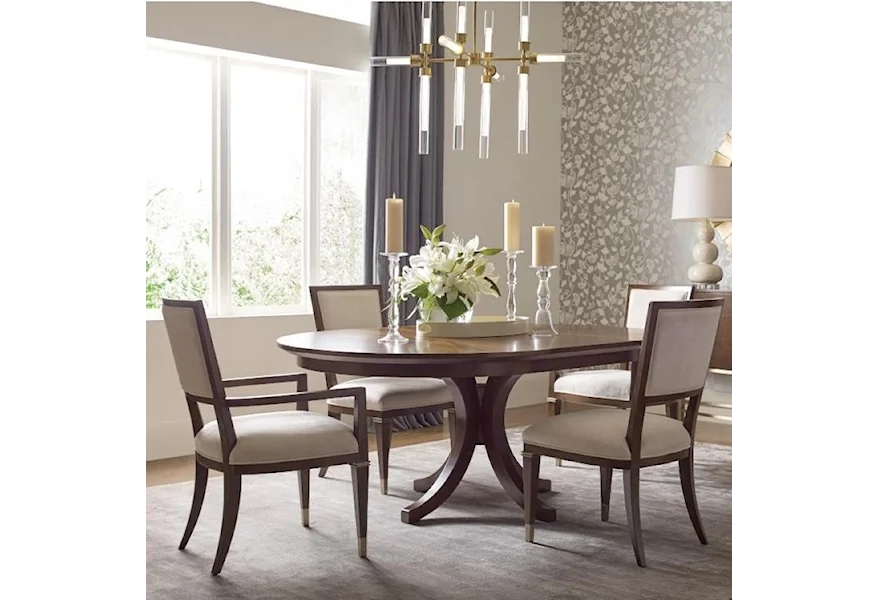 Vantage 5-Piece Table and Chair Set by American Drew at Esprit Decor Home Furnishings