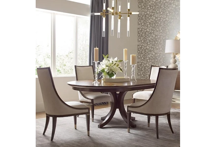 Vantage 5-Piece Table and Chair Set by American Drew at Esprit Decor Home Furnishings