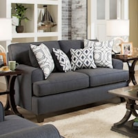 Casual Styled Loveseat