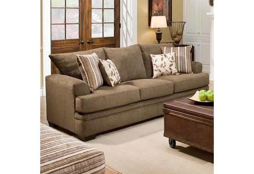 3650 Queen Sofa Sleeper by Peak Living at Prime Brothers Furniture