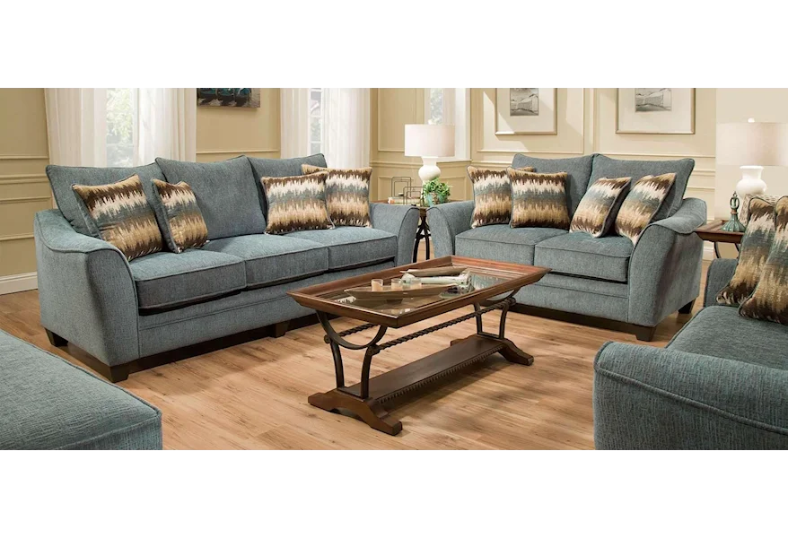3850 Stationary Living Room Group by Peak Living at Prime Brothers Furniture