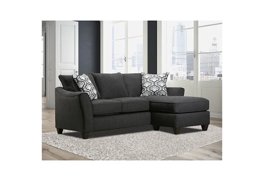 4550 Sofa Chaise by Peak Living at Prime Brothers Furniture