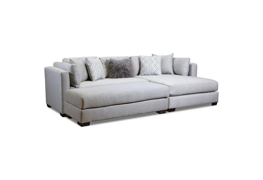 5500 Chaise-Inspired Sectional Sofa by Peak Living at Prime Brothers Furniture