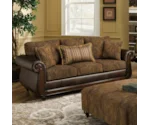 Peak Living 5850 Sofa with Exposed Wood