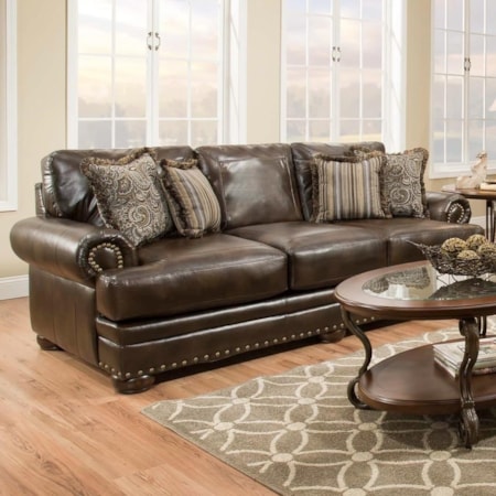 Sleeper Sofa with Traditional Style