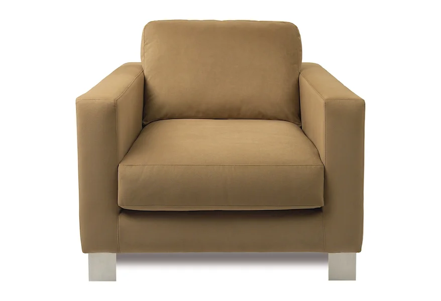 Alessandro Upholstered Chair by American Leather at Reeds Furniture