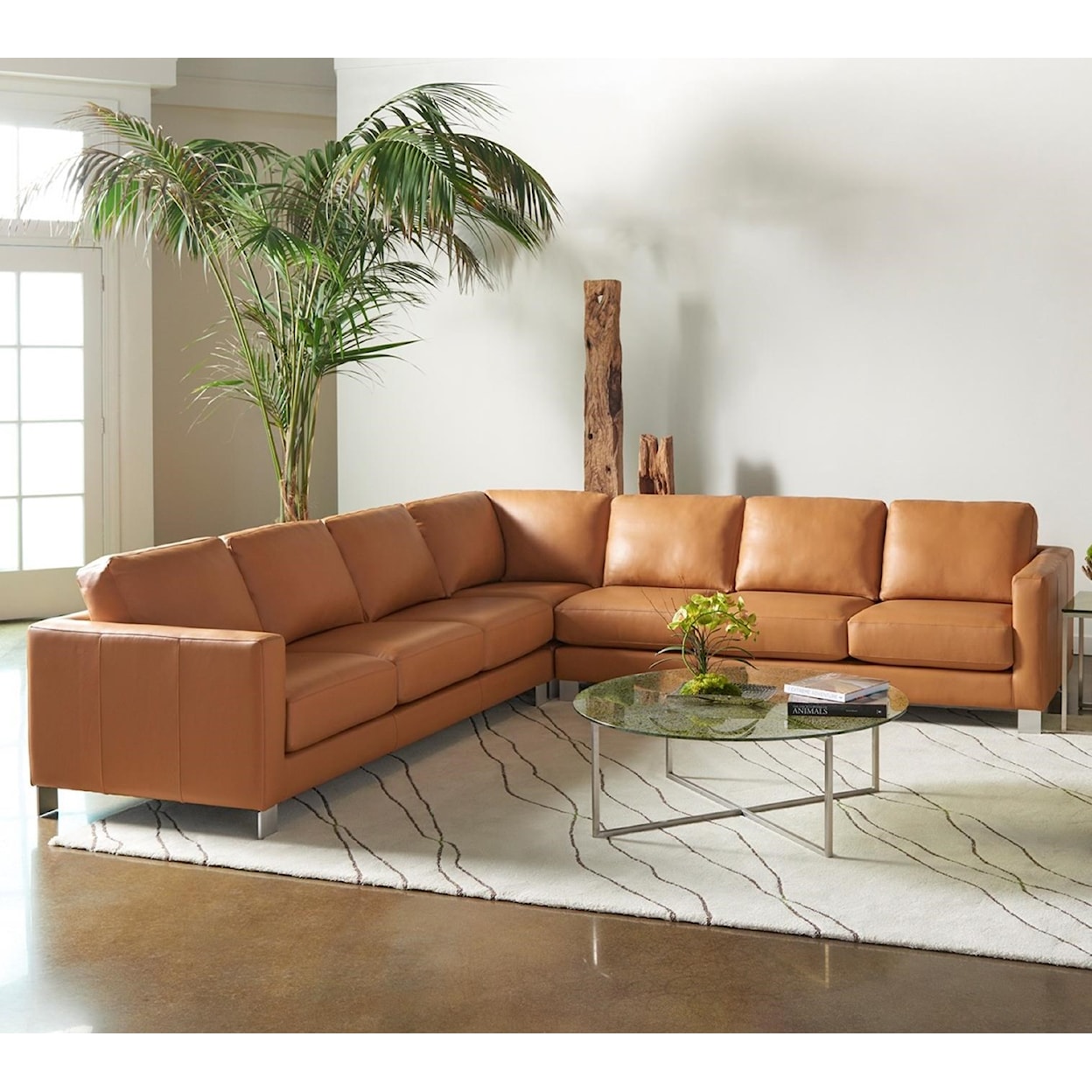 American Leather Alessandro Sectional