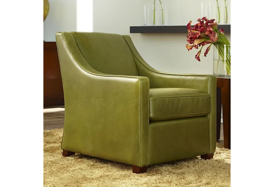 Bella Accent Chair by American Leather at Williams & Kay