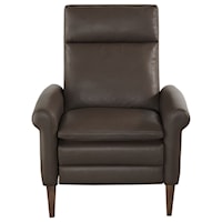 Contemporary High Leg Push Back Recliner