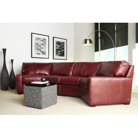 Leather Sectional