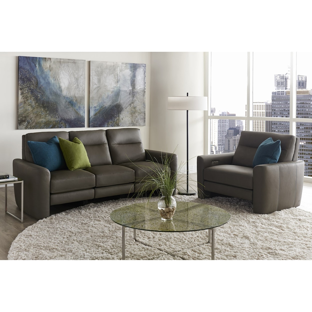 American Leather Chelsea - Style in Motion Reclining Living Room Group