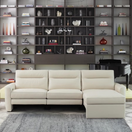 Power Reclining Sofa with Chaise