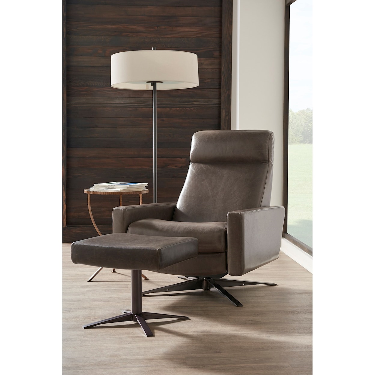 American Leather Cloud Large Pushback Chair