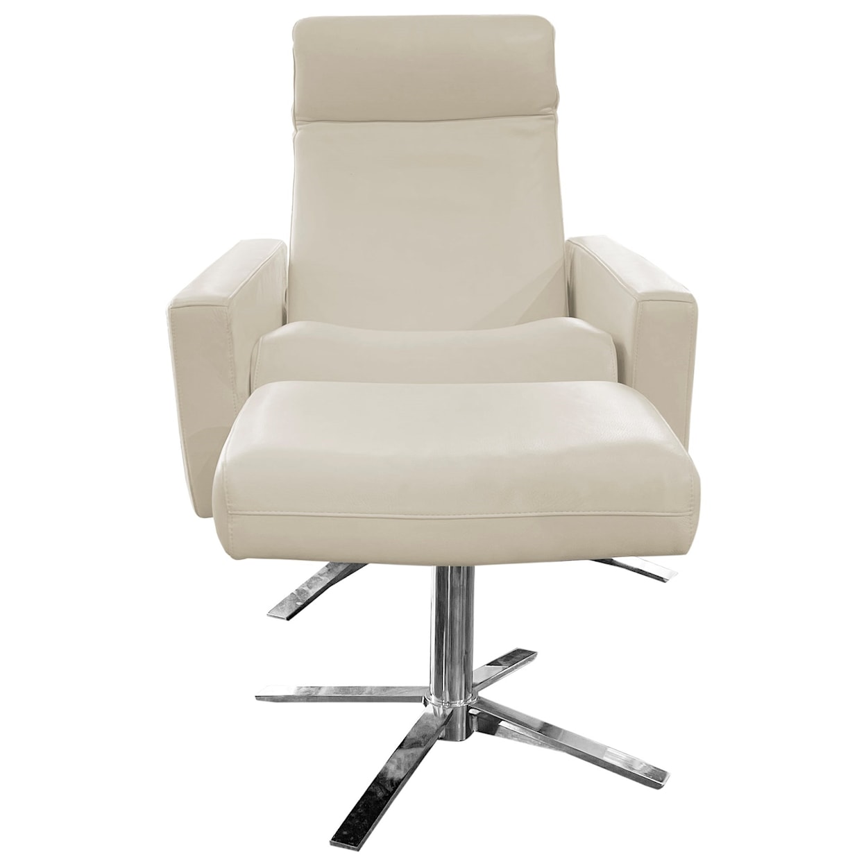 American Leather Cloud Standard Pushback Chair