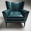 American Leather Cole Wing Chair