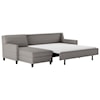 American Leather Conley 2 Pc Sectional Sofa w/ Sleeper & RAS Chaise