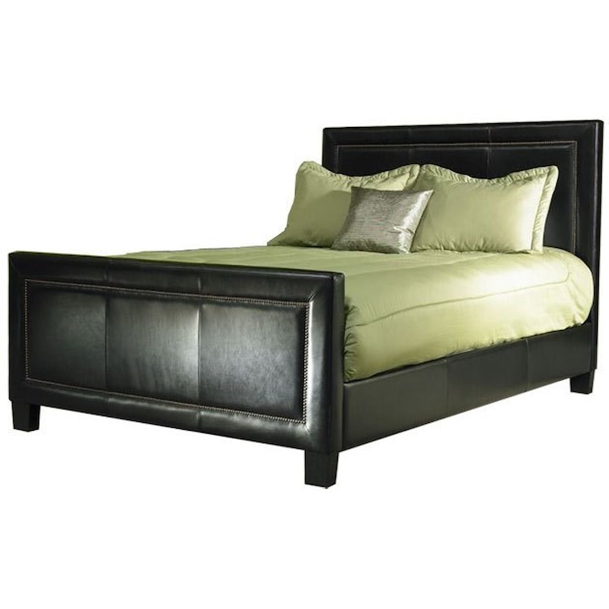 American Leather Copeland Upholstered Twin Bed