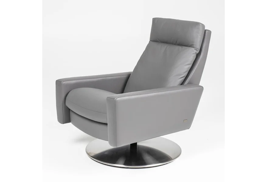 Cumulus Standard Pushback Chair by American Leather at Reeds Furniture