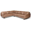 American Leather Flynn 5-Seat Sec Sofa w/ Left Arm Sitting Sofa