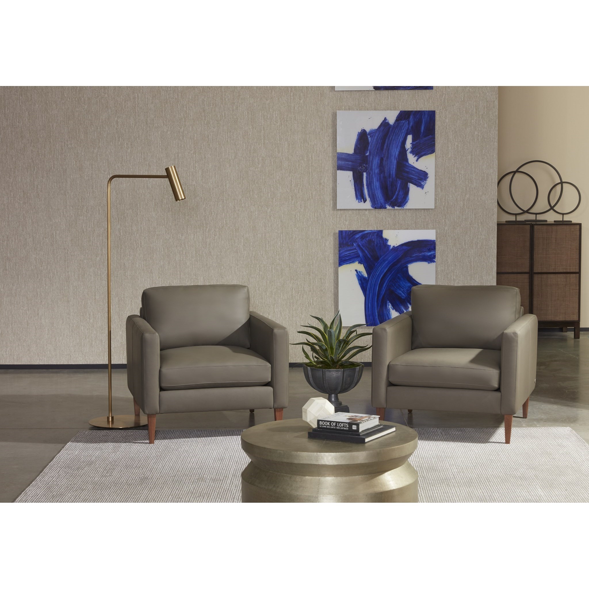 Petite Track Arm Chair