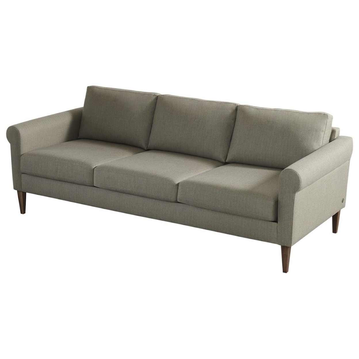American Leather Rolled Arm - Personalize Rolled Arm Sofa