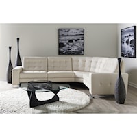 Contemporary Power Reclining L-Shaped Sectional