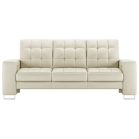 Contemporary Power Reclining Sofa with USB Port