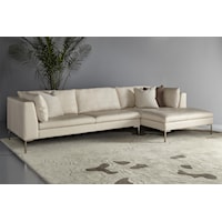 Contemporary Sectional with Left Arm Chaise