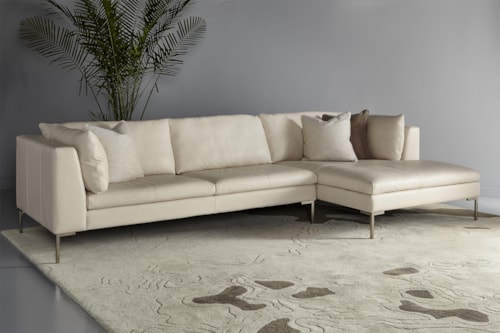 Contemporary Sectional with Left Arm Chaise