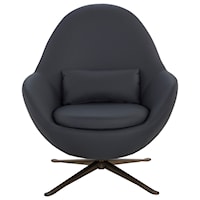 Contemporary Round Swivel Chair