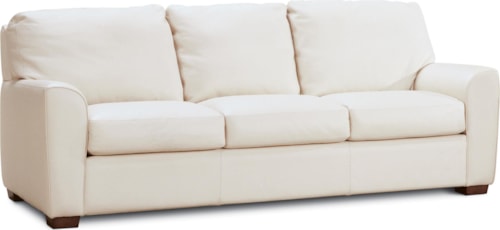 Casual Sofa with Loose Pillows and Cushions