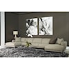 American Leather Meyer 5-Seat Chaise Sofa