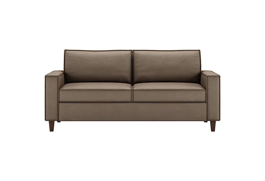 Mitchell Queen Sleeper Sofa by American Leather at Saugerties Furniture Mart