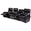 American Leather Monroe 4-Seat Pwr Reclining Home Theater Set