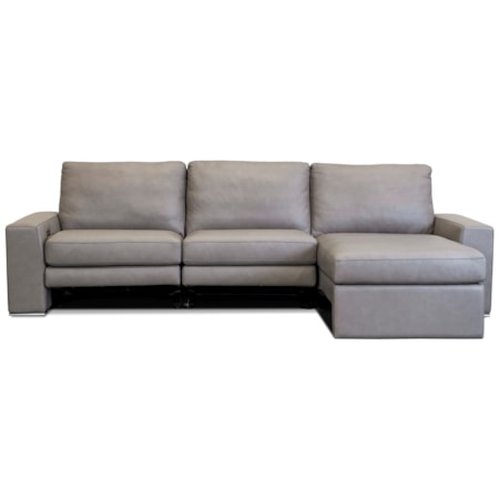 Power Reclining Sectional Sofa w/ RAF Chaise