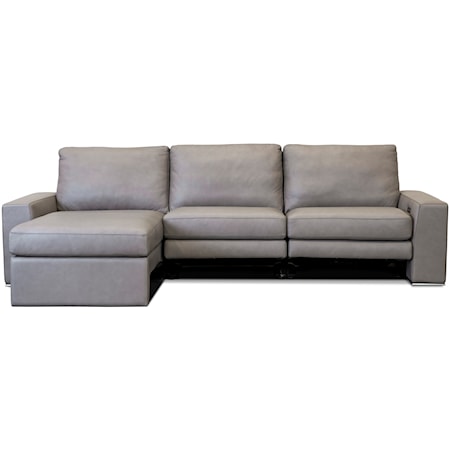 Reclining Sectional Sofa w/ LAF Chaise