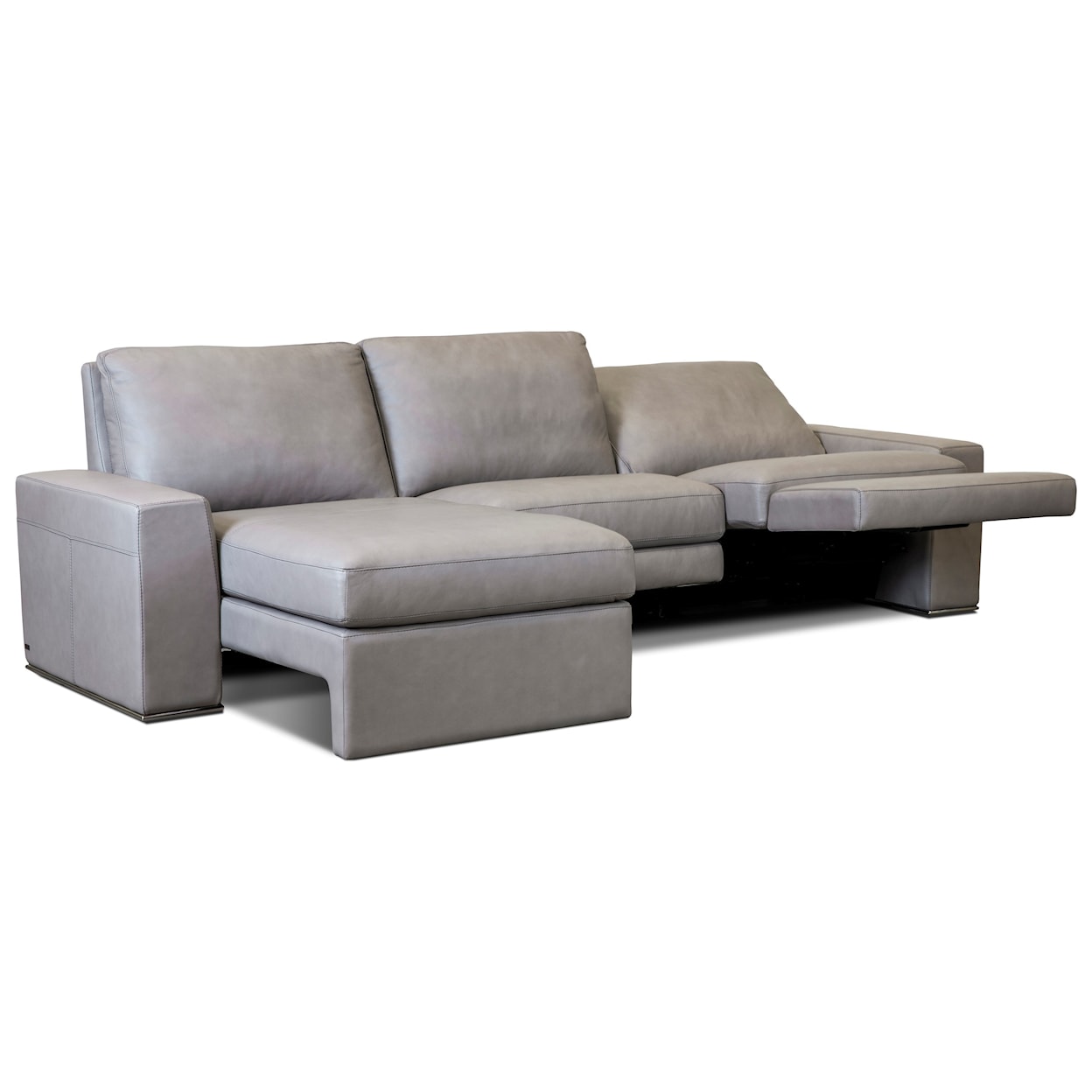 American Leather Paxton Reclining Sectional Sofa w/ LAF Chaise