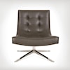 American Leather Petra Swivel Chair